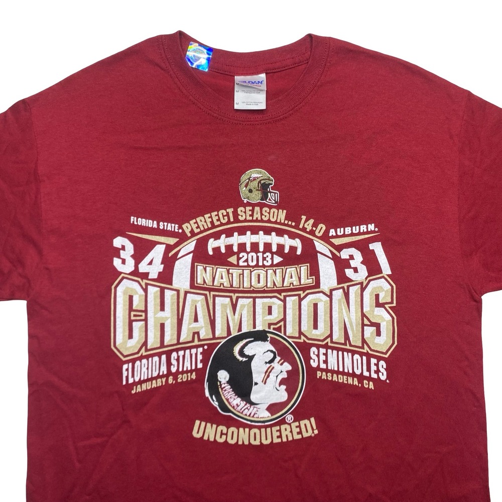 2013 FSU Florida State Seminoles x Jameis‎ Winston era college football shirt